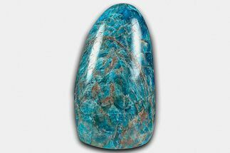 Free-Standing, Polished Blue Apatite - Madagascar #361787