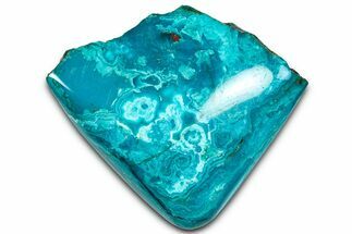Polished Atacama Blue Opal (Chrysocolla & Opal) - Chile #362250