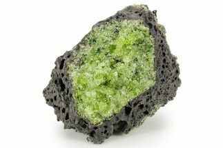 Peridot Crystals in Basalt - Arizona #355075