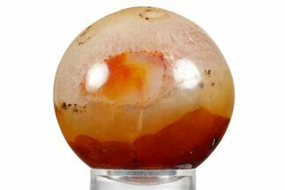 Colorful Carnelian Agate Sphere - Madagascar #361605