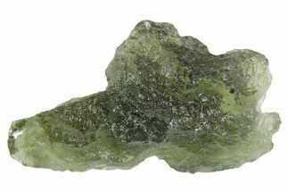 Green Moldavite Tektite ( g) - Czech Republic #359448
