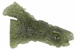 Green Moldavite Tektite ( g) - Czech Republic #359449