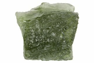 Green Moldavite Tektite ( g) - Czech Republic #359452