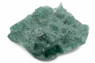 Green, Fluorescent, Cubic Fluorite Crystals - Madagascar #363392