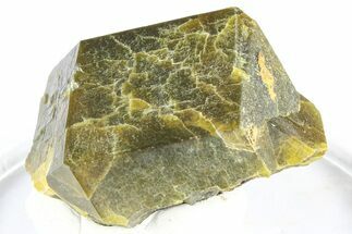 Olive Topazolite Garnet Cluster - Quartzite Mountain, Arizona #363727
