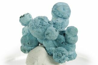 Blue Botryoidal Shattuckite Formation - Namibia #363770