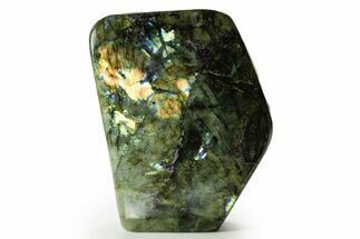 Flashy Free-Standing Polished Labradorite - Madagascar #364189