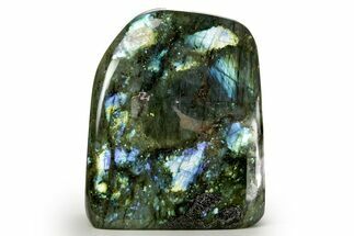 Flashy Free-Standing Polished Labradorite - Madagascar #364195