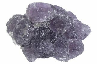 Purple Fluorite Crystal Cluster - China #364633