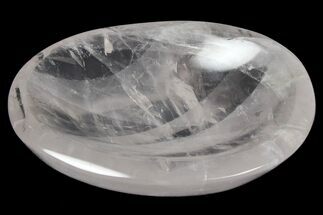 Polished Rose Quartz Dish #365167