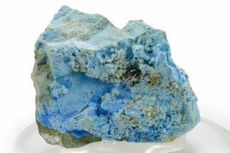 Vibrant Blue Cyanotrichite - China #365287