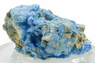 Vibrant Blue Cyanotrichite - China #365296