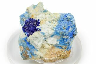 Vibrant Blue Cyanotrichite - China #365313