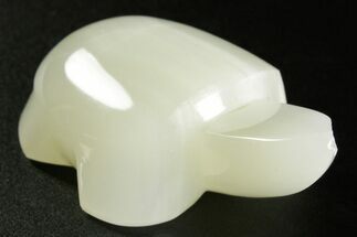Carved Banded Calcite Turtle - California #366242