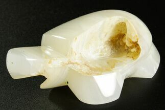 Carved Banded Calcite Turtle - California #366245