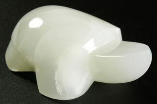 Carved Banded Calcite Turtle - California #366248