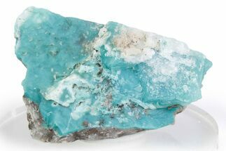 Druzy Quartz on Chrysocolla - DR Congo #366200