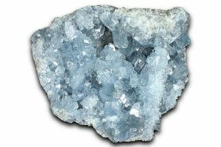 Sparkling Celestine (Celestite) Crystal Cluster - Madagascar #364737