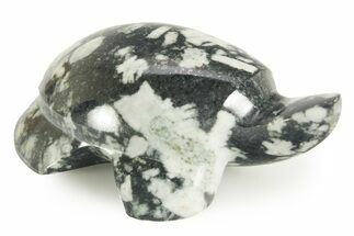 Carved Chinese Writing Rock Turtle - BC Canada #366978