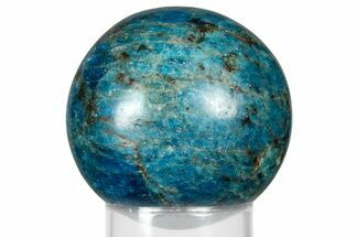 Bright Blue Apatite Sphere - Madagascar #367050