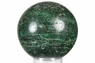 Polished Fuchsite Sphere - Madagascar #349749