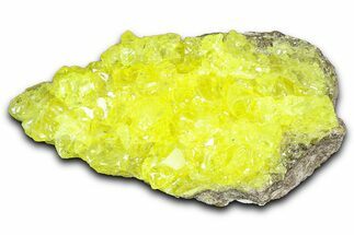 Bright-Yellow Sulfur Crystals - Bolivia #359359