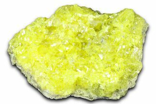 Bright-Yellow Sulfur Crystals - Bolivia #359368