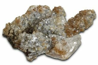 Multigenerational Calcite Crystal Encrusted Stalactites - Mexico #368237