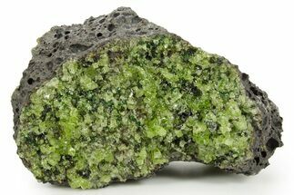 Peridot Crystals in Basalt - Arizona #368579