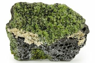 Peridot Crystals in Basalt - Arizona #368604