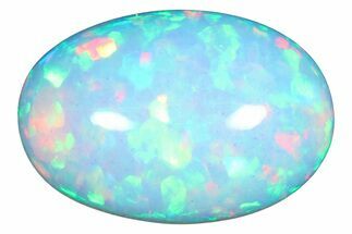 Polished Precious Ethiopian Fire Opal Cabochon ( grams) #369166