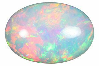 Polished Precious Ethiopian Fire Opal Cabochon ( grams) #369186