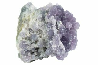 Sparkly Purple and Green Botryoidal Grape Agate - Indonesia #369682