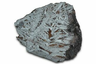 Polished Crystalline Hematite & Magnetite Slab - Nevada #371258