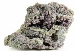 Sparkly Purple and Green Botryoidal Grape Agate - Indonesia #370413
