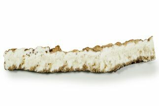Polished White Plume Agate Slab - Nevada #371198