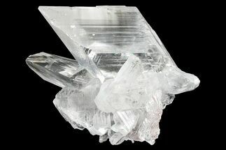 Glassy Selenite Crystal Cluster - Naica Mine, Mexico #372186