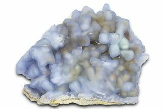 Botryoidal Blue Chalcedony After Anhydrite - Peru #372703