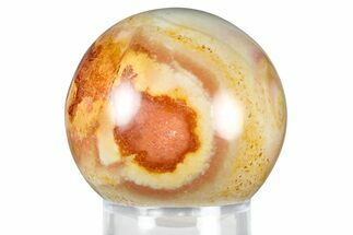 Polished Polychrome Jasper Sphere - Madagascar #376064