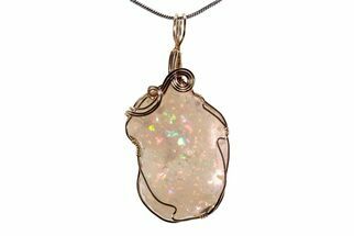Precious Ethiopian Fire Opal Pendant #376255