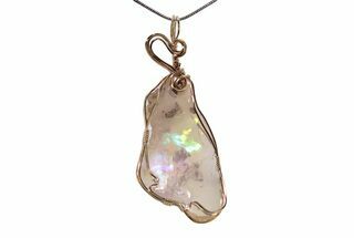 Precious Ethiopian Fire Opal Pendant #376256