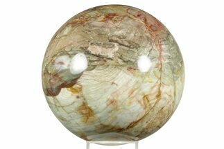 Huge, Polished Jasper Sphere - Madagascar #377208