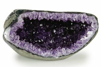 Sparkly Deep-Purple Amethyst Geode - Uruguay #378217