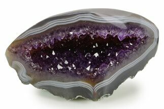 Sparkly Purple Amethyst Geode - Uruguay #378223