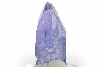 Brilliant Blue-Violet Tanzanite Crystal -Merelani Hills, Tanzania #379072
