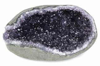 Sparkling Purple Amethyst Geode - Uruguay #379260