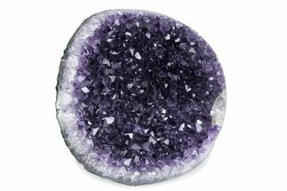 Sparkling Purple Amethyst Geode - Uruguay #379265