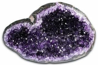 Sparkly, Dark Purple Amethyst Geode - Uruguay #378166