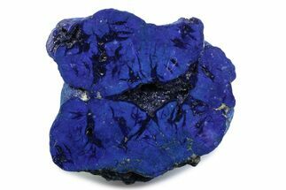 Vivid Blue Cut/Polished Azurite Nodule - Siberia #379883
