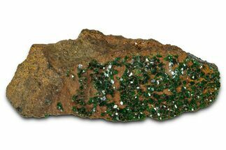 Sparkling Green Uvarovite Garnets - Russia #380021